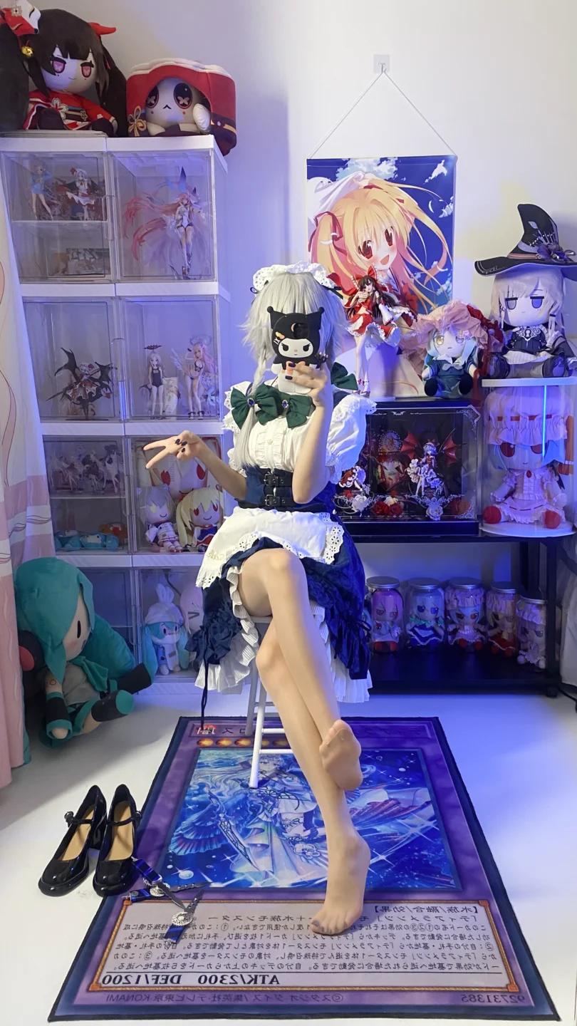 白栎Shirly - No.012 十六夜咲夜 [66P,10V-1.94GB] tg@simisebaisi 【丝足阁】029.webp